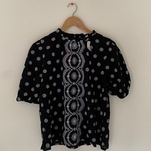 Embroidered LOFT Blouse